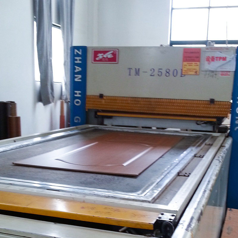 LM505A PVC Vacuum Press lim for tredører