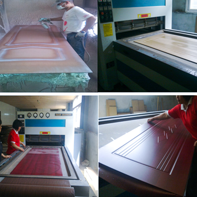 LM505A PVC Vacuum Press lim for tredører